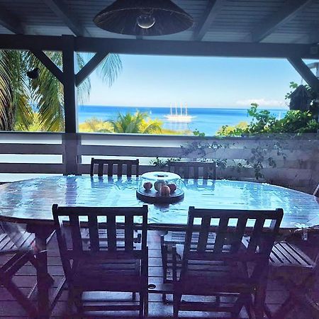 Villa Cannelle, Piscine, Vue Mer Deshaies Eksteriør bilde