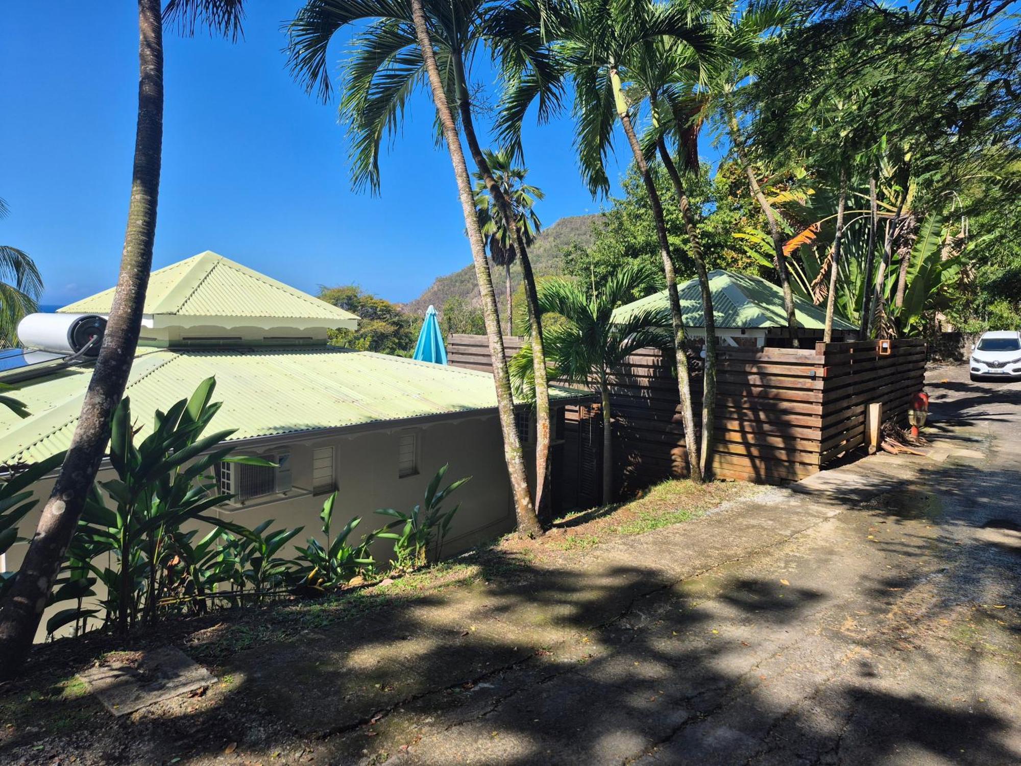 Villa Cannelle, Piscine, Vue Mer Deshaies Eksteriør bilde