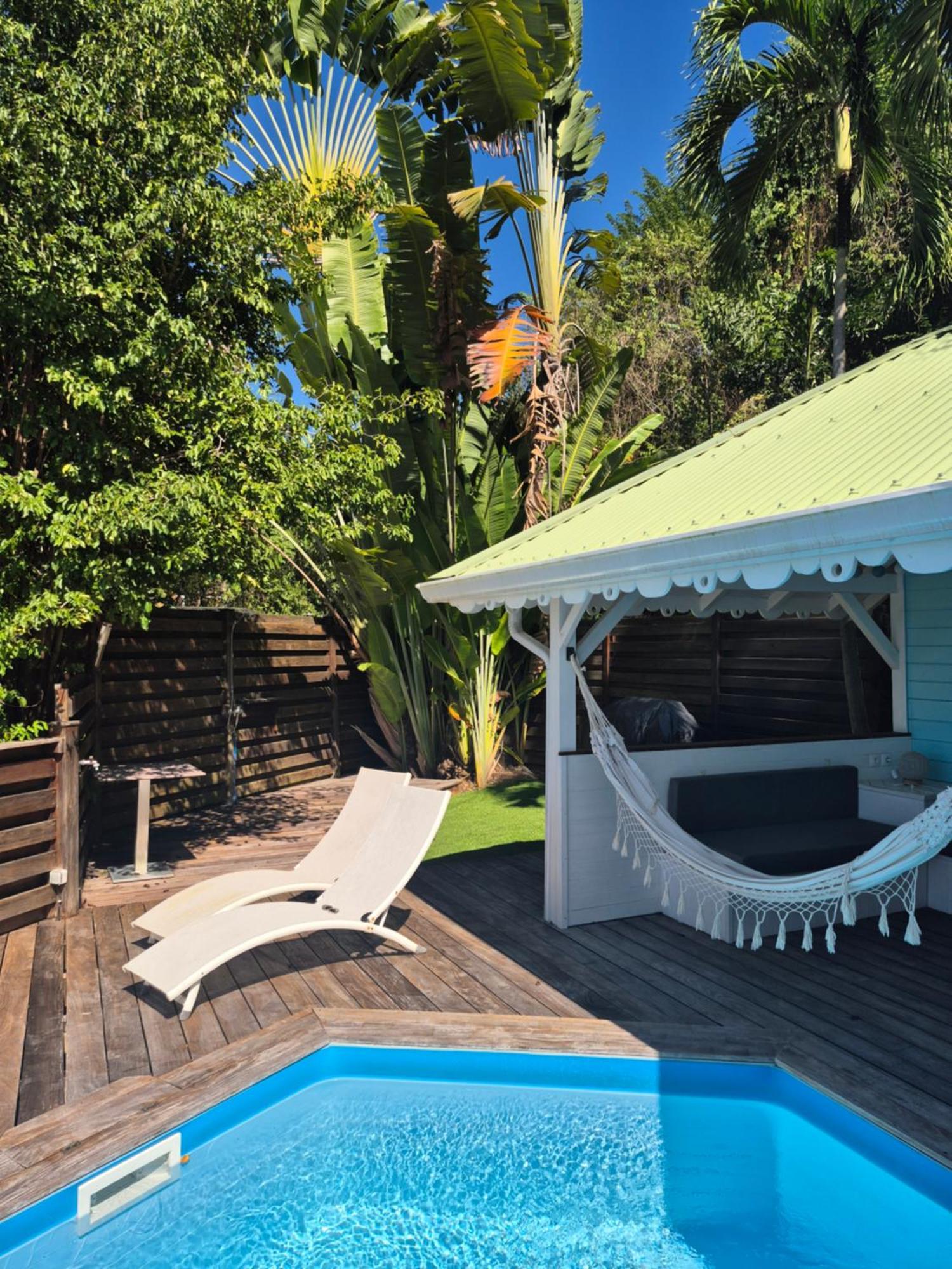Villa Cannelle, Piscine, Vue Mer Deshaies Eksteriør bilde