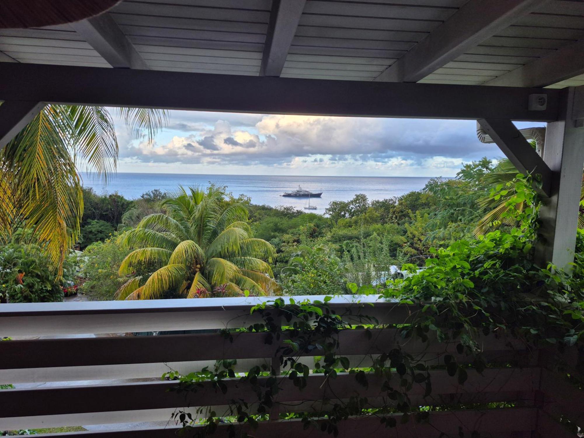 Villa Cannelle, Piscine, Vue Mer Deshaies Eksteriør bilde