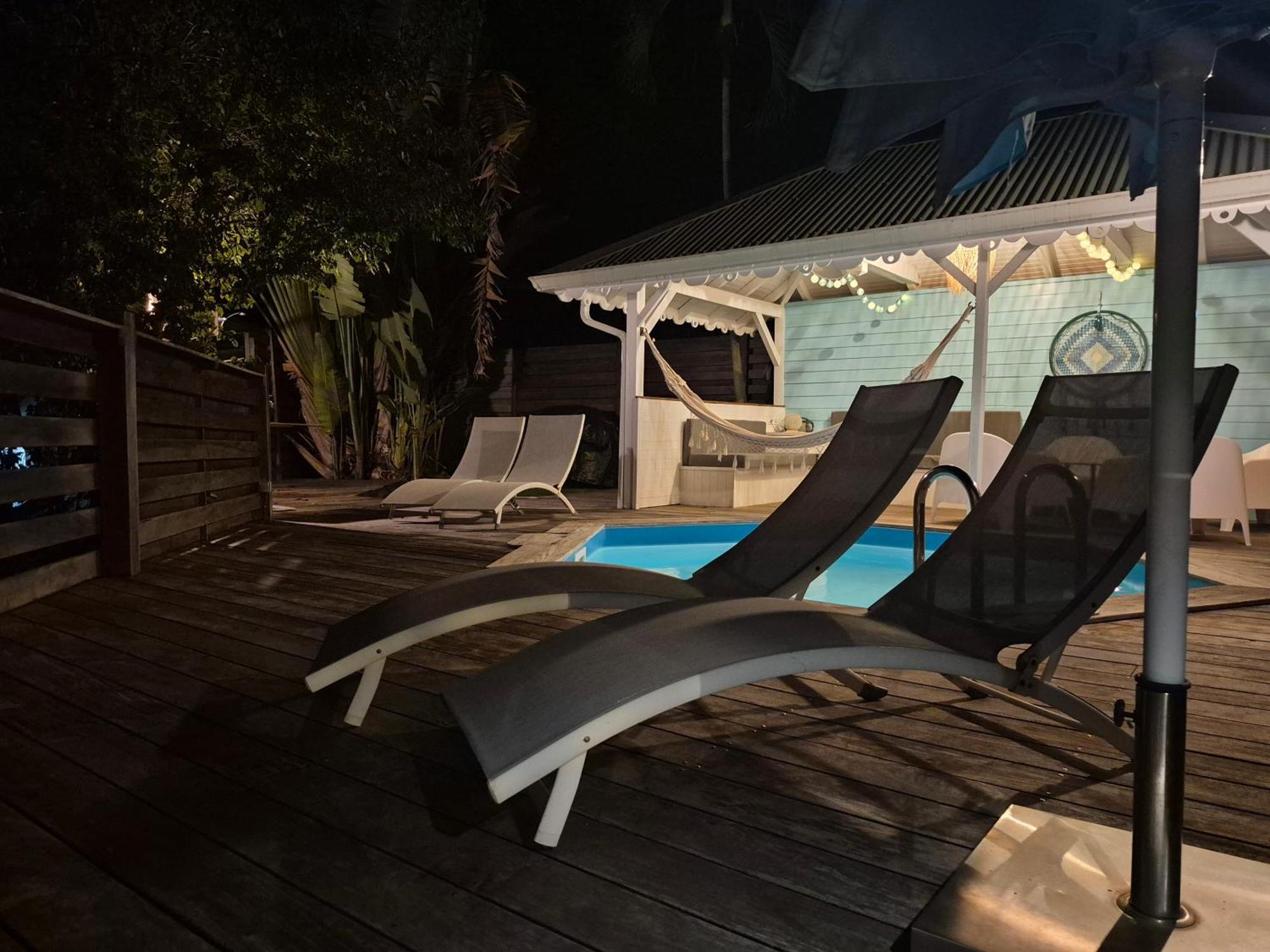 Villa Cannelle, Piscine, Vue Mer Deshaies Eksteriør bilde