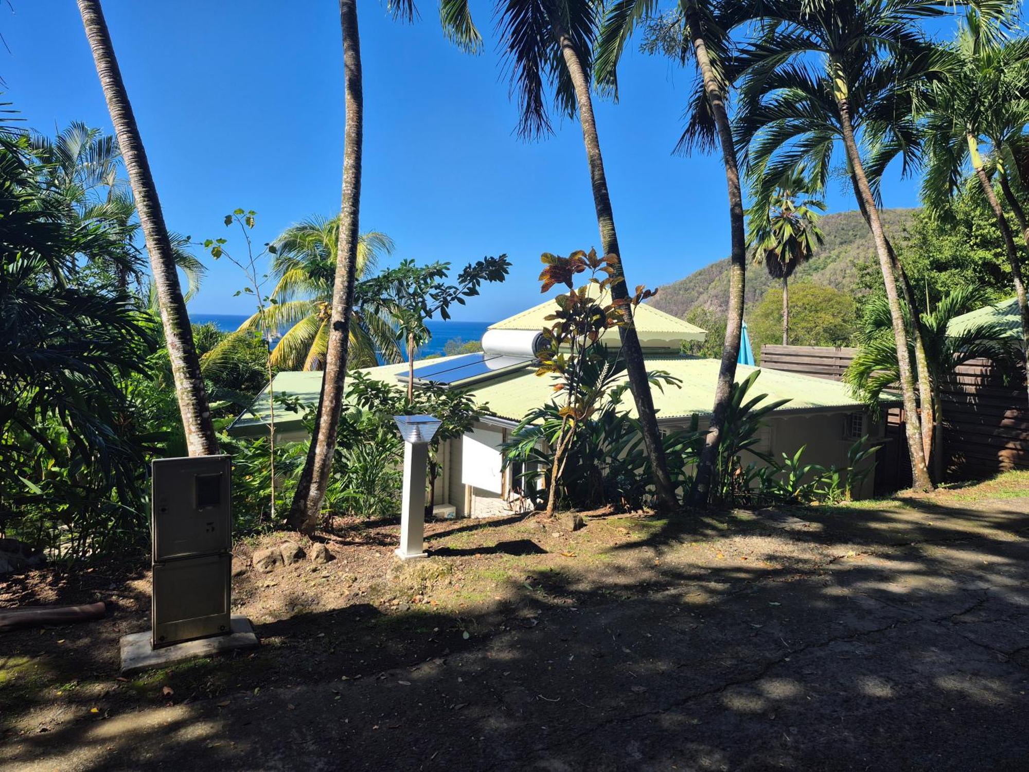 Villa Cannelle, Piscine, Vue Mer Deshaies Eksteriør bilde
