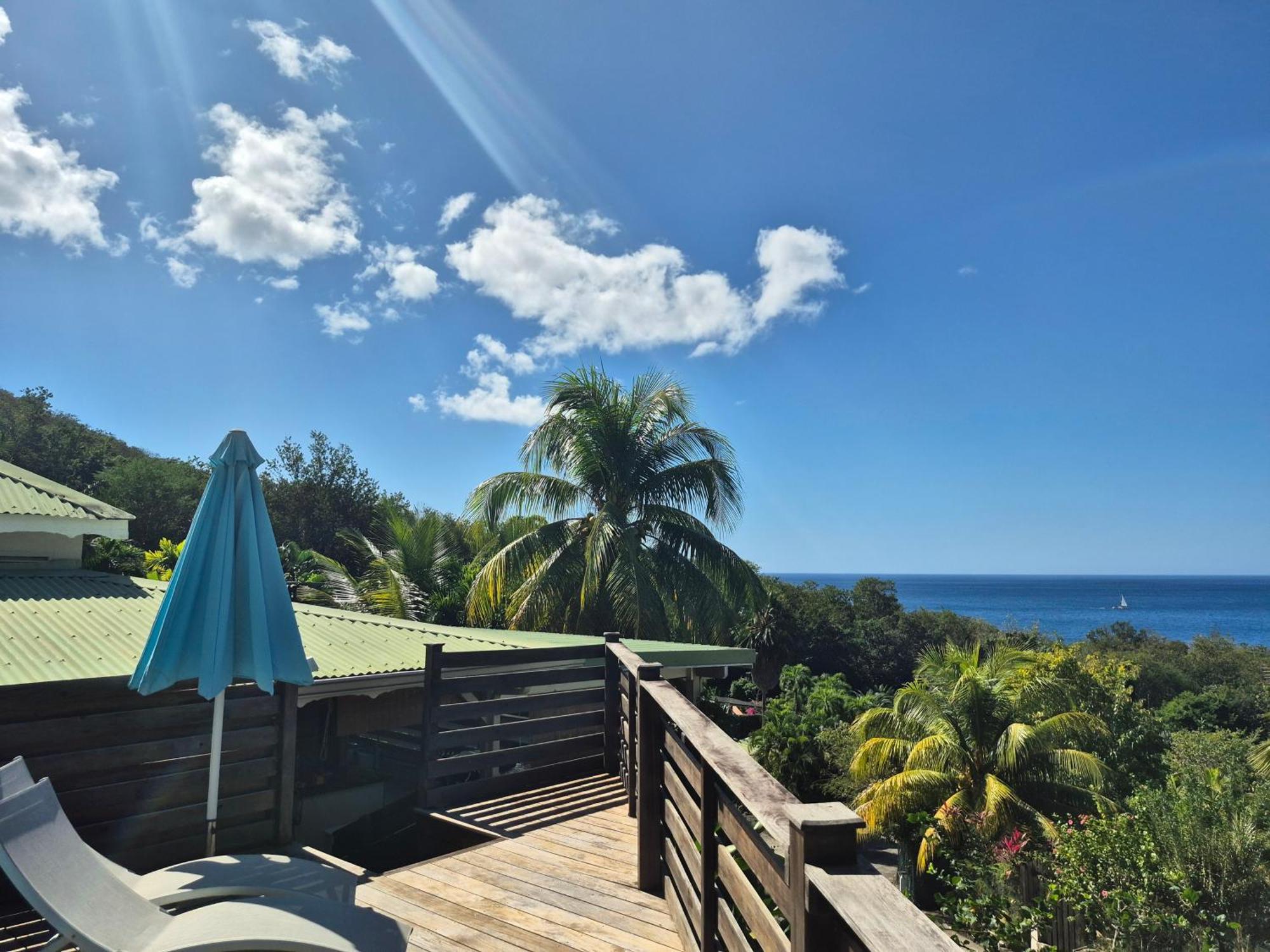 Villa Cannelle, Piscine, Vue Mer Deshaies Eksteriør bilde